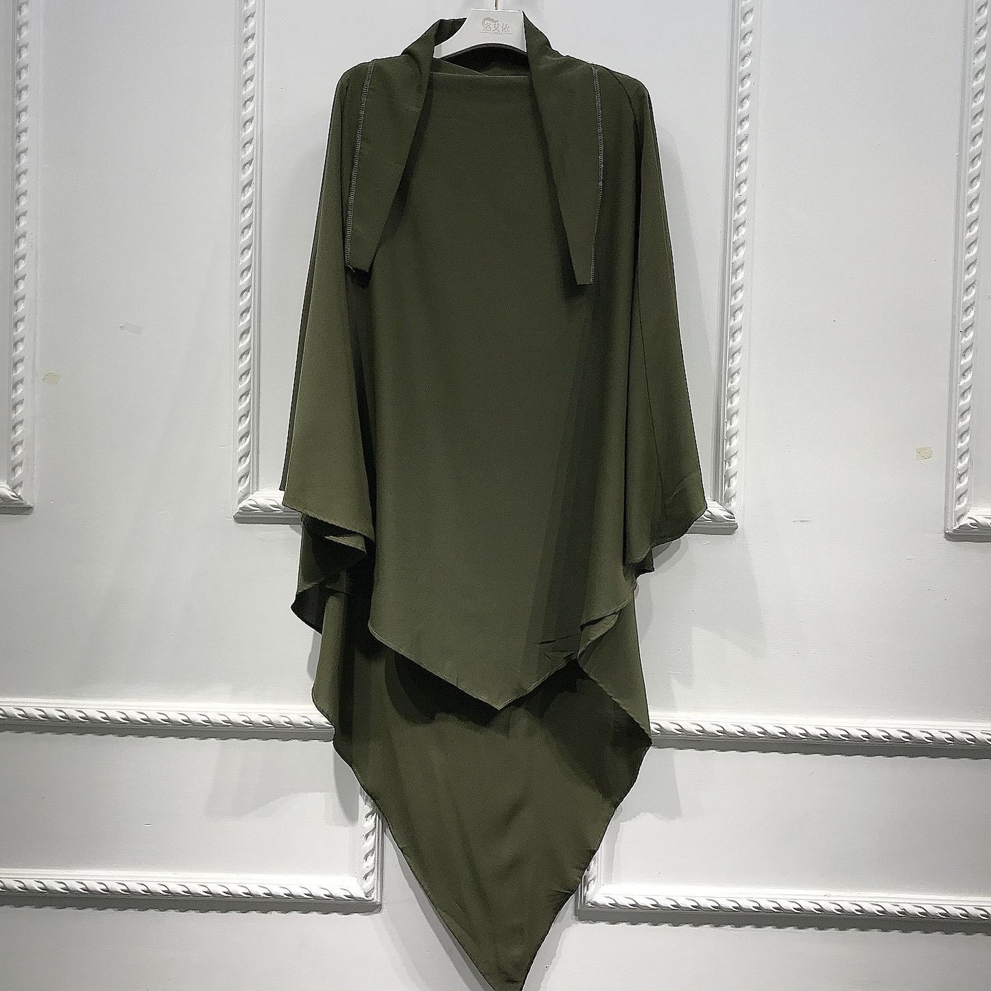 „Safiya" – Premium Niqab & Kopf bedeckung (Atmungsaktiv)