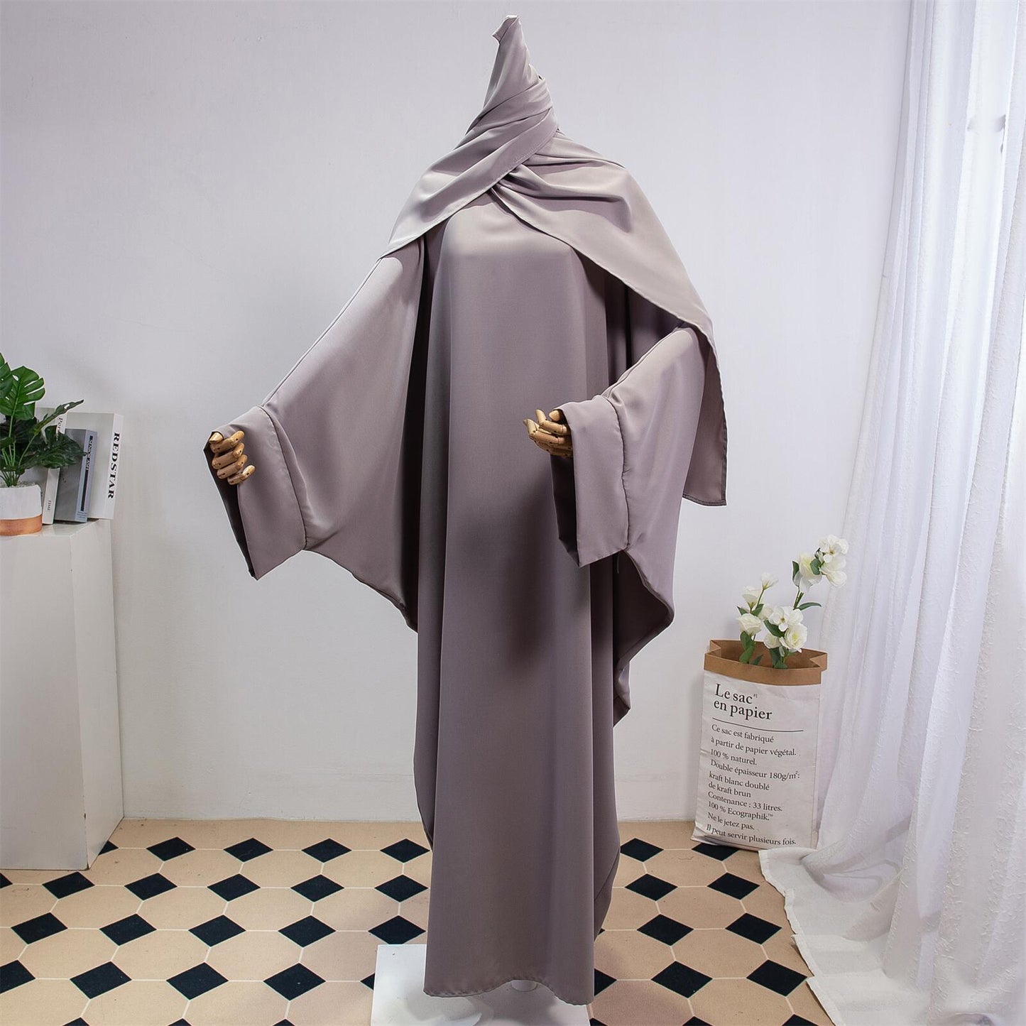 Abaya Set „Amana Grace“ - inkl. passendem Hijab
