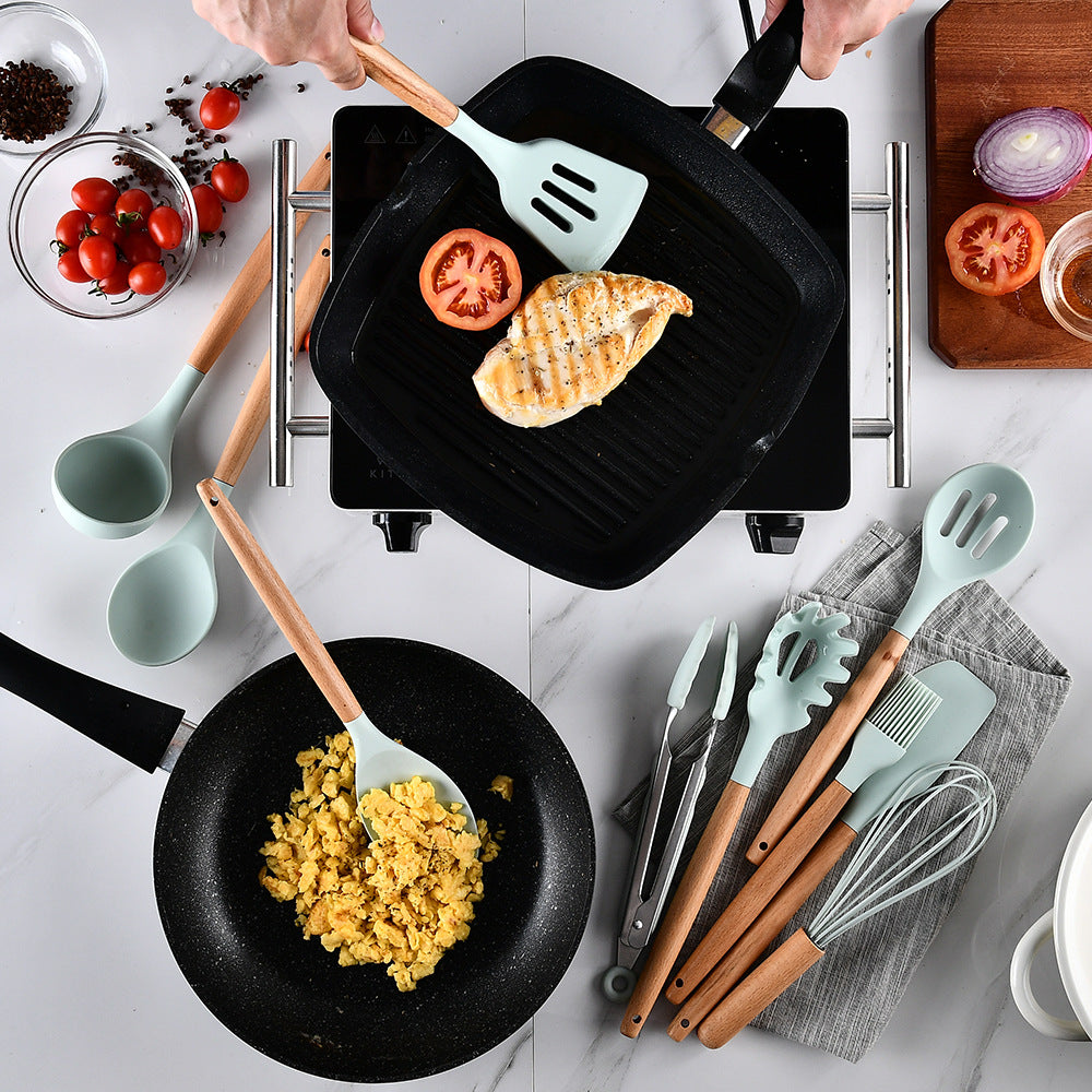 Kochen mit Stil & Schutz Premium Silikon-Küchenset