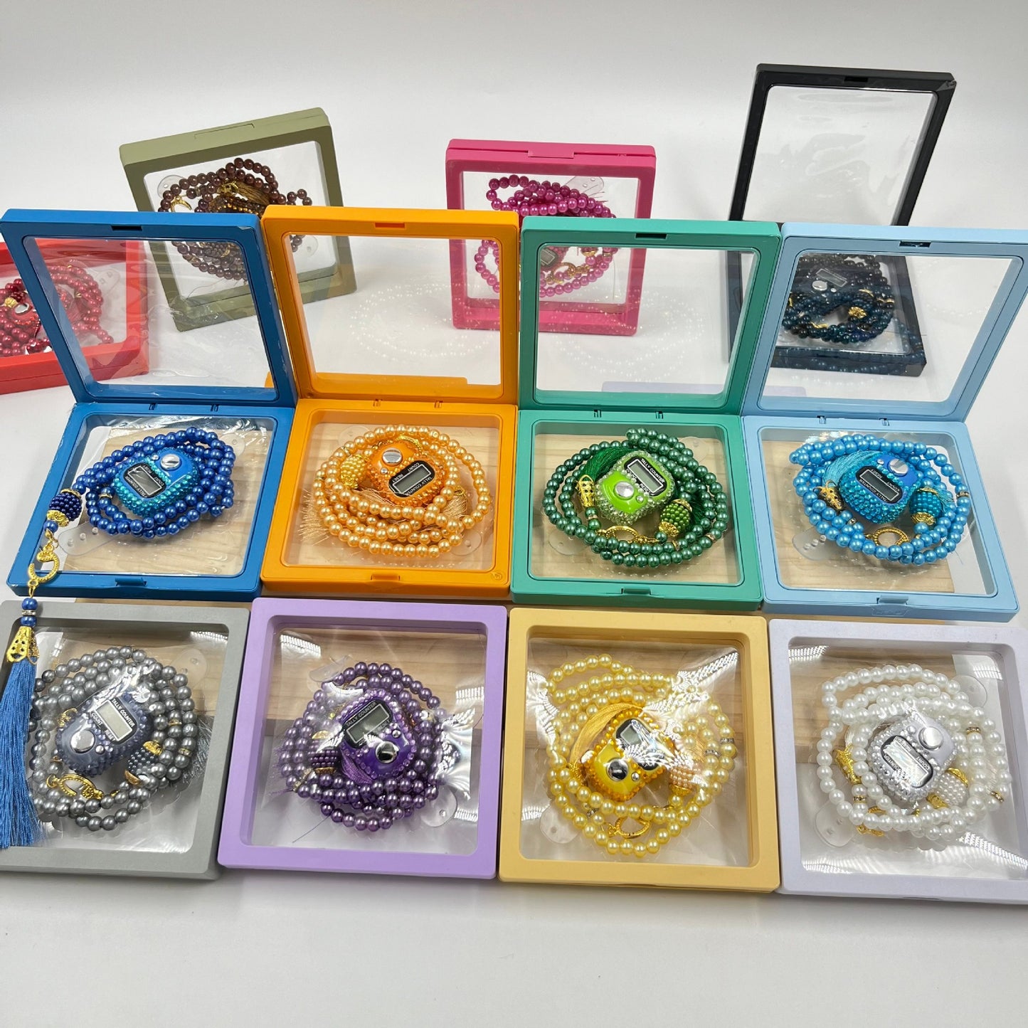 Tasbeeh verschiedene Farben in Geschenkbox