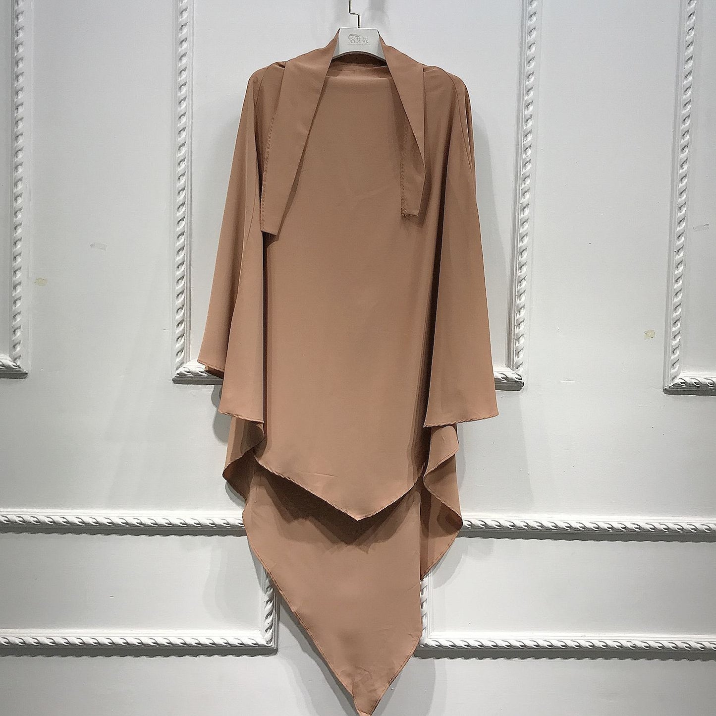 „Safiya" – Premium Niqab & Kopf bedeckung (Atmungsaktiv)