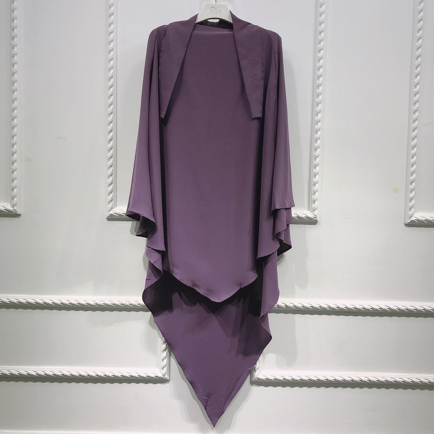 „Safiya" – Premium Niqab & Kopf bedeckung (Atmungsaktiv)