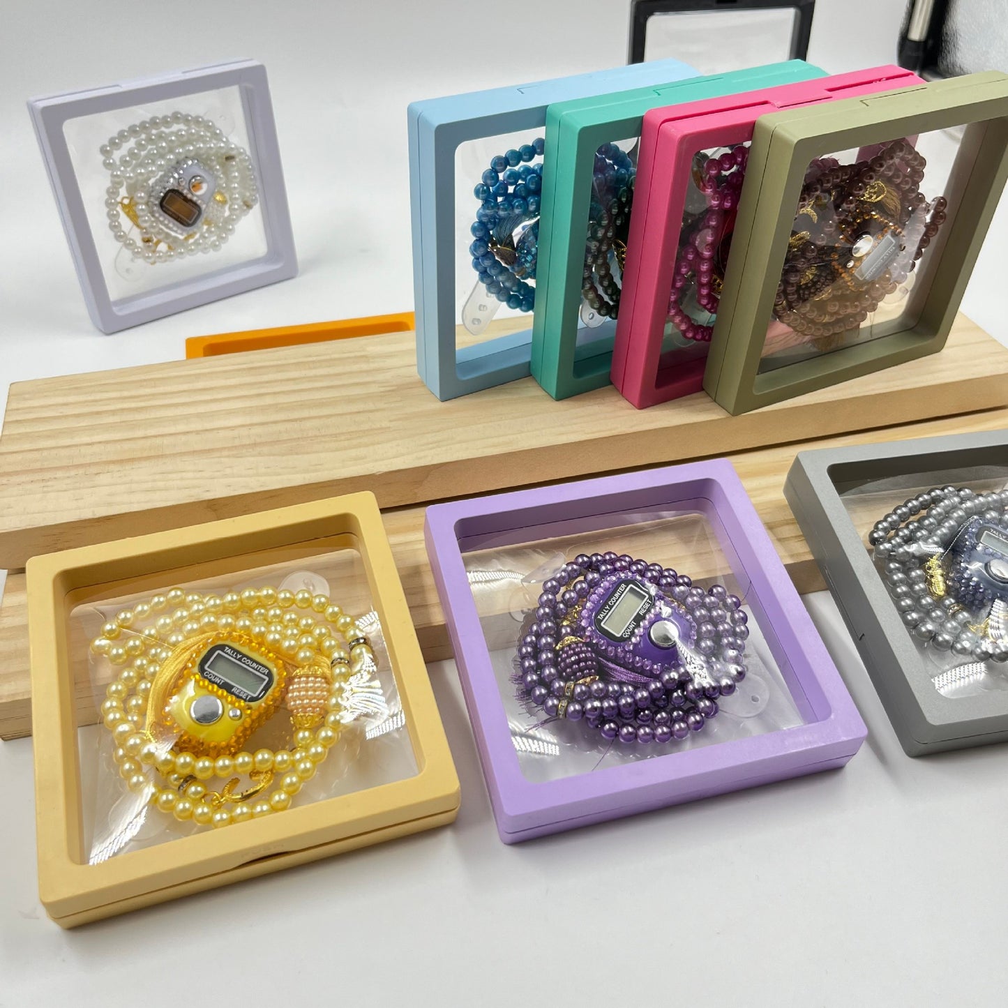 Tasbeeh verschiedene Farben in Geschenkbox