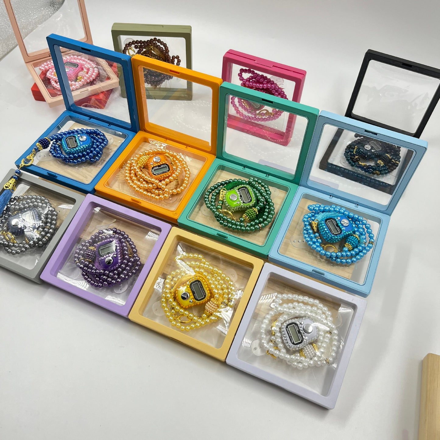 Tasbeeh verschiedene Farben in Geschenkbox