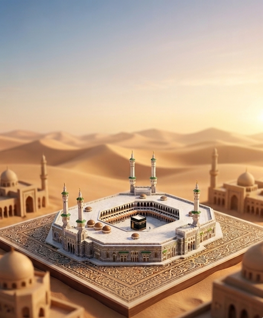 "Al-Masjid al-Haram"3D Puzzle für Eltern und Kinder